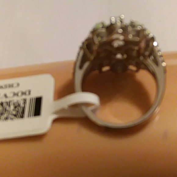 OPAL AND BLACK SPINEL RING, SIZE 7 - Picture 8 of 8